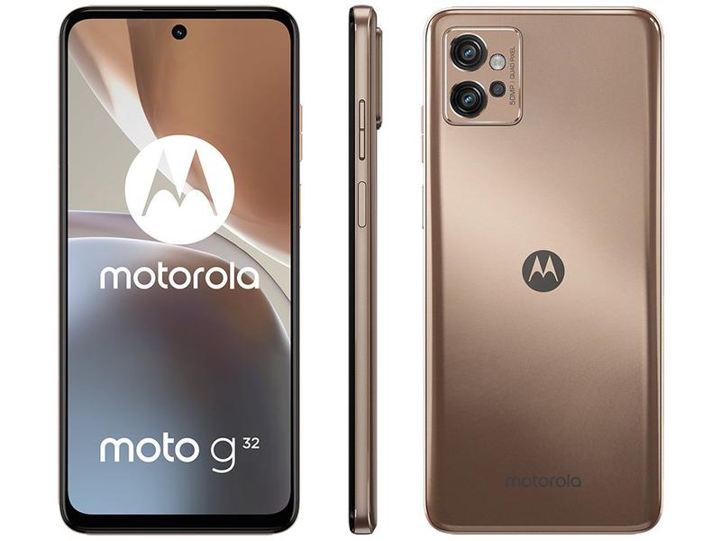 Smartphone Motorola Moto G32 128GB Vermelho 4G Octa-Core 4GB RAM 6
